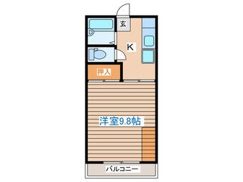 間取図 アートパレスいしばし