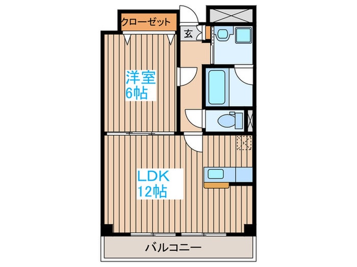 間取り図 サークル１０ビル