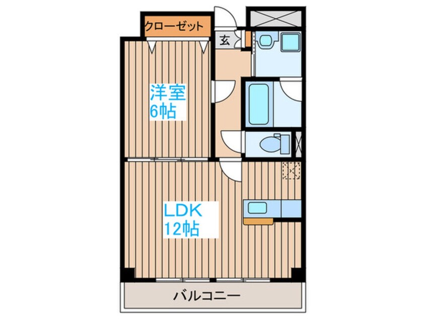 間取図 サークル１０ビル