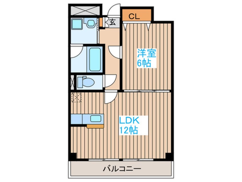 間取図 サークル１０ビル