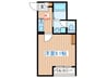 Azul塩釜Ⅲ 1Kの間取り