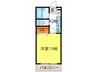 コンフォ－トＫＭ 1Kの間取り