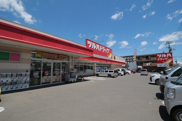 ツルハドラッグ　新田店(ドラッグストア)まで707m ﾒｰﾌﾟﾙＫＴ