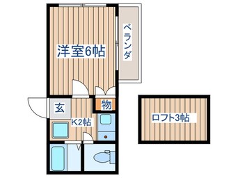 間取図 アップルハウス銀杏町B棟