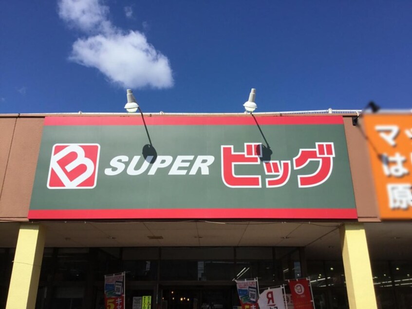 スーパービッグ 原町店(スーパー)まで650m アップルハウス銀杏町B棟