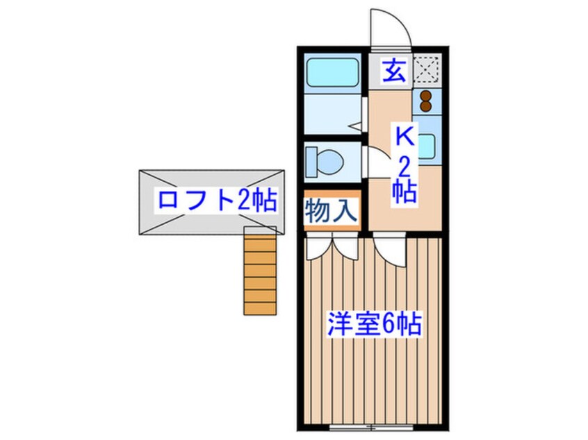 間取図 サンハイツ