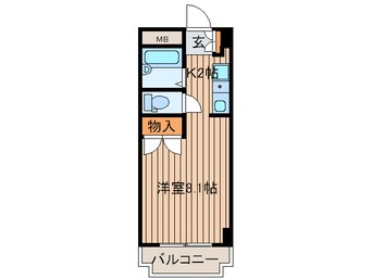 間取図 ハイツホワイトスト－ン