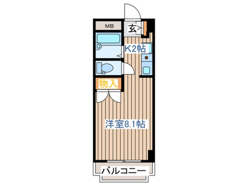 間取図 ハイツホワイトスト－ン