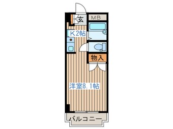 間取図 ハイツホワイトスト－ン