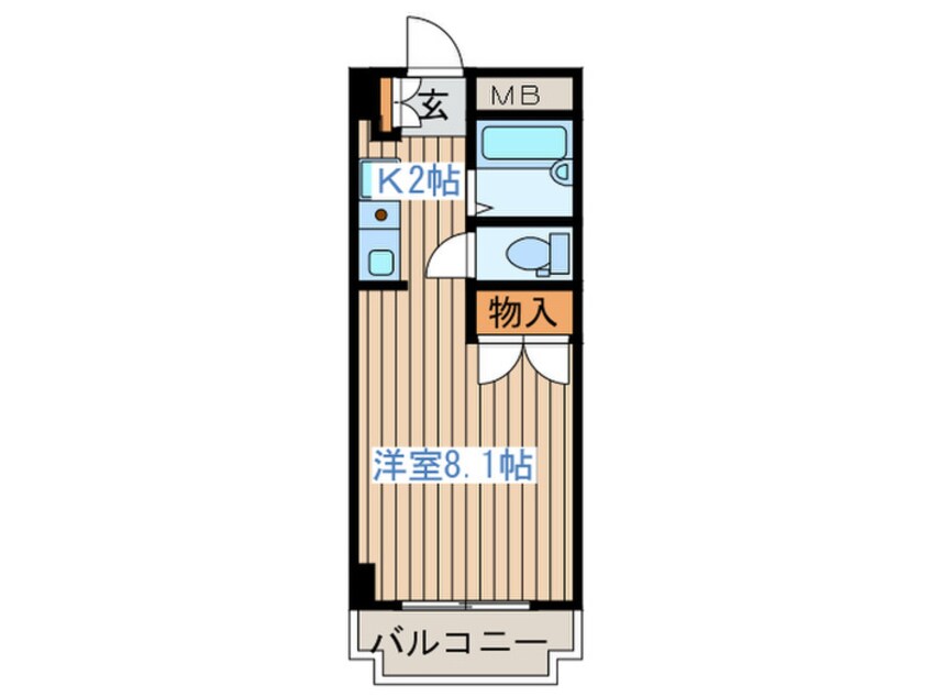 間取図 ハイツホワイトスト－ン