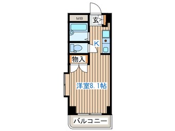 間取図 ハイツホワイトスト－ン