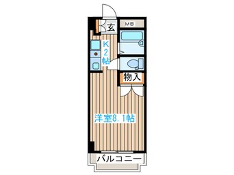 間取図 ハイツホワイトスト－ン