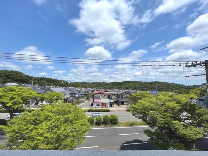 室内からの展望 ハイツホワイトスト－ン