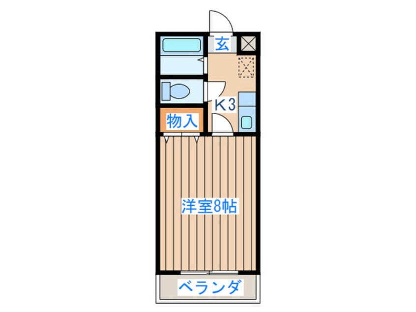 間取図 仙台白萩マンション
