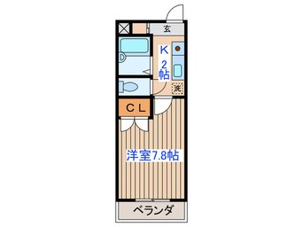 間取図 パ－クハイツ二軒茶屋