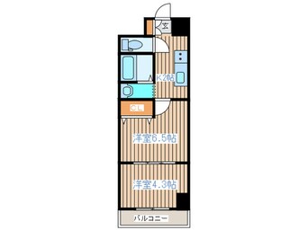 間取図 アスコット河原町駅前