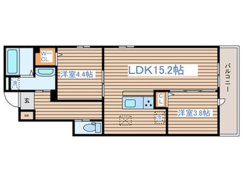 間取図 CEREZO FUNACHOU