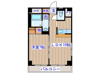 間取図 ラ・シャテロ