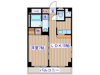 間取図 ラ・シャテロ