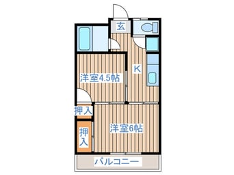 間取図 渡辺コーポ