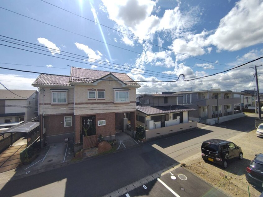 室内からの展望 ラズワード薬師堂