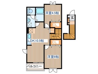 間取図 キャピタル広瀬Ⅲ