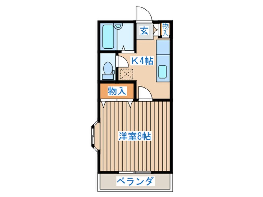 間取図 プルミエ－ル南光台