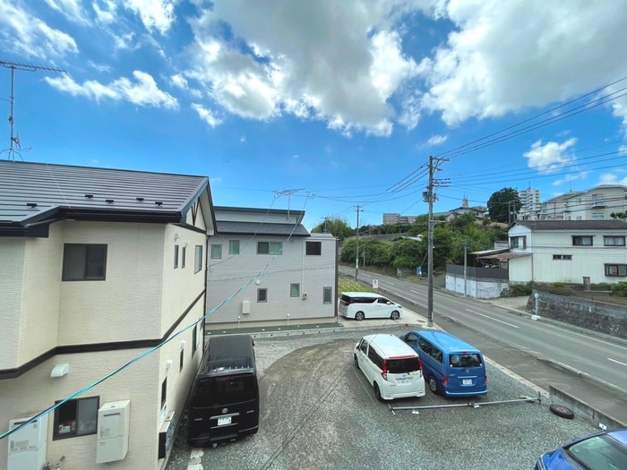 室内からの展望 ホ－ムズＤ棟