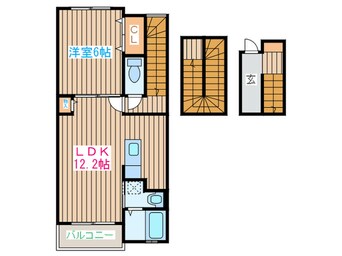 間取図 レジデンス　スカイ