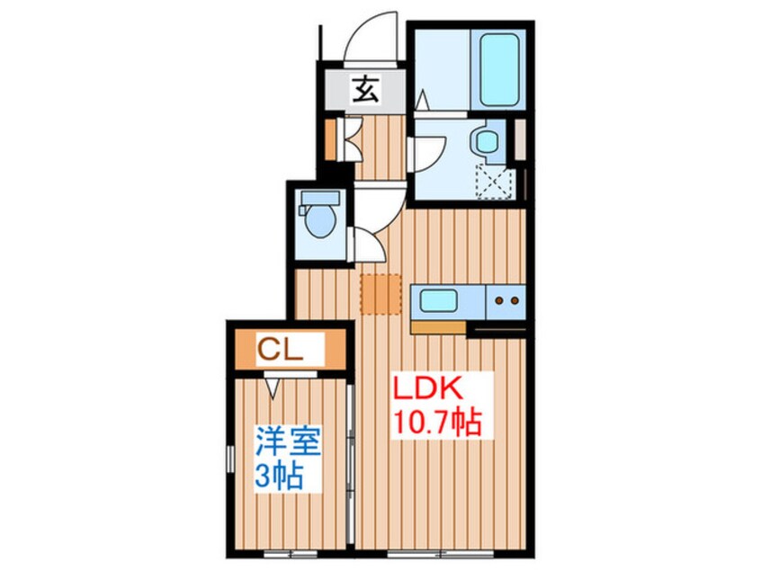 間取図 カーサ・フェリーチェ連坊