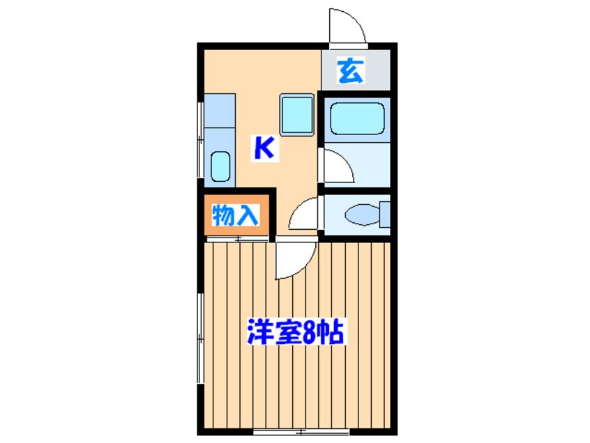 間取図 コ－ポ丘の家