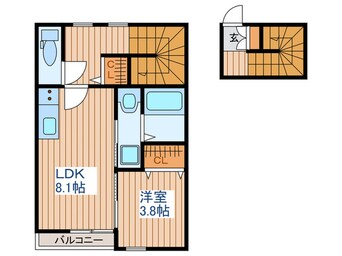 間取図 グランクレストB棟