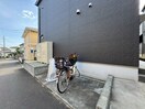 駐輪場 グランクレストB棟