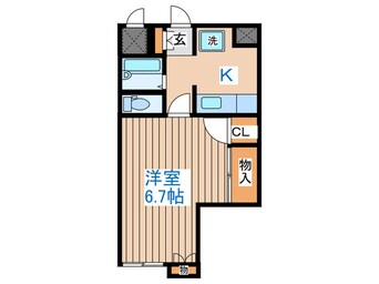 間取図 オーロラビル