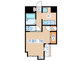 間取図 オーロラビル