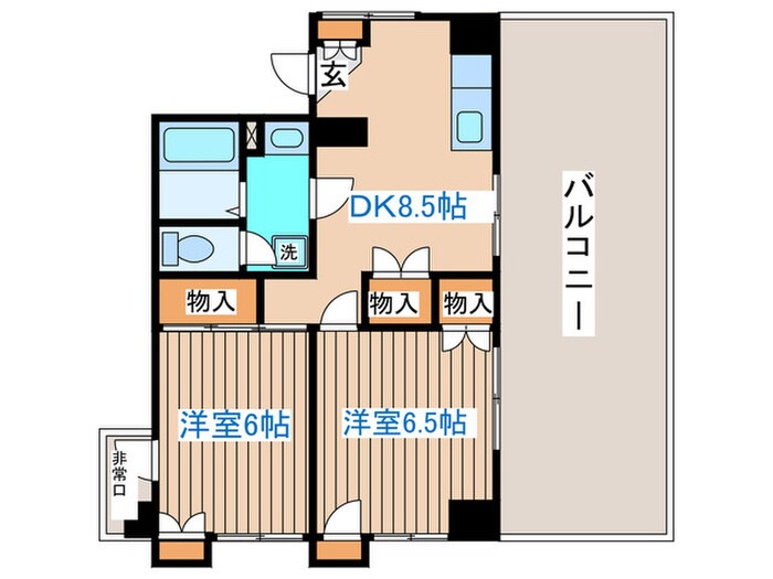 間取り図 オーロラビル