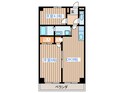 サンパルＫ・Ｋの間取図