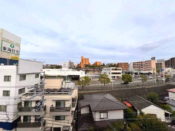 室内からの展望 ベルシティ堤町