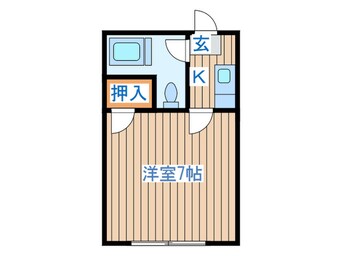 間取図 ひかりハイツ