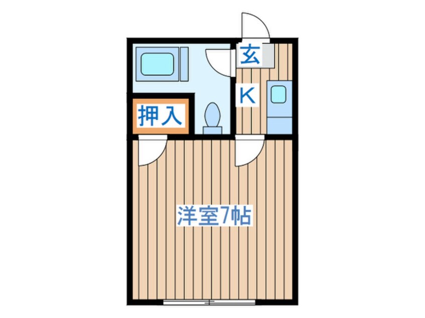 間取図 ひかりハイツ