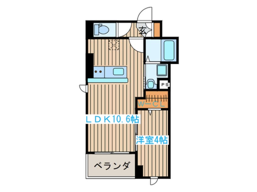 間取図 アスフェリック上杉