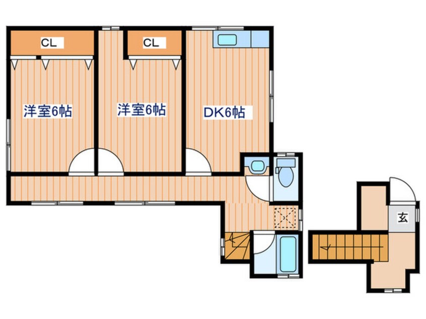 間取図 向ヶ丘住宅