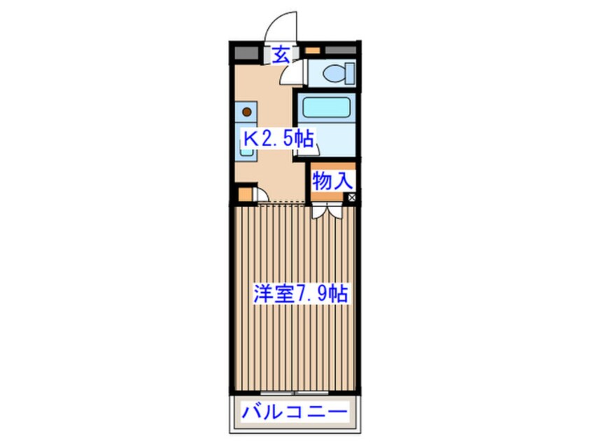 間取図 ウェルコート小松島