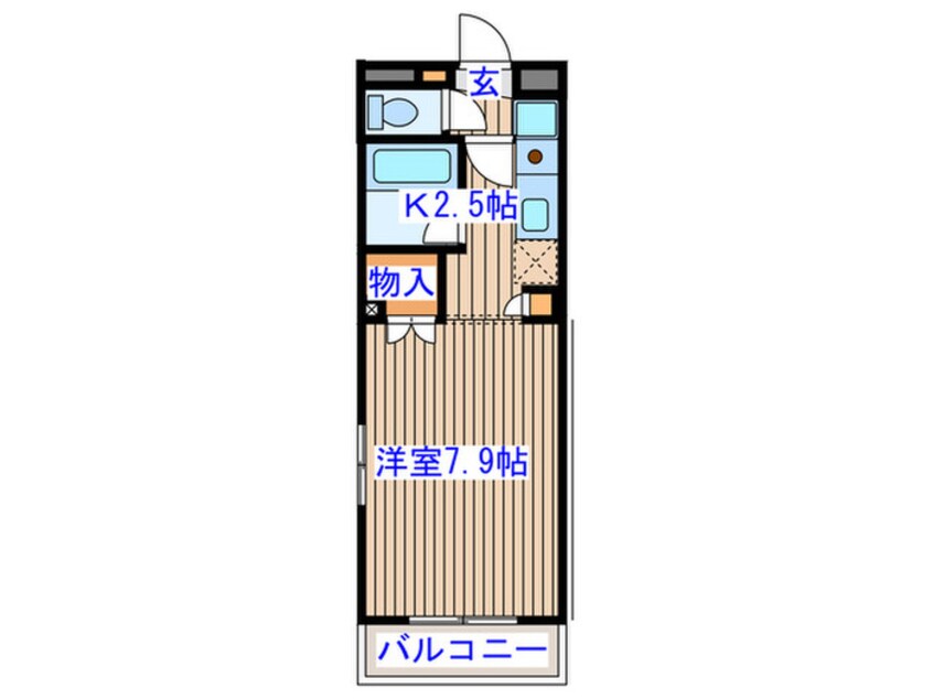 間取図 ウェルコート小松島