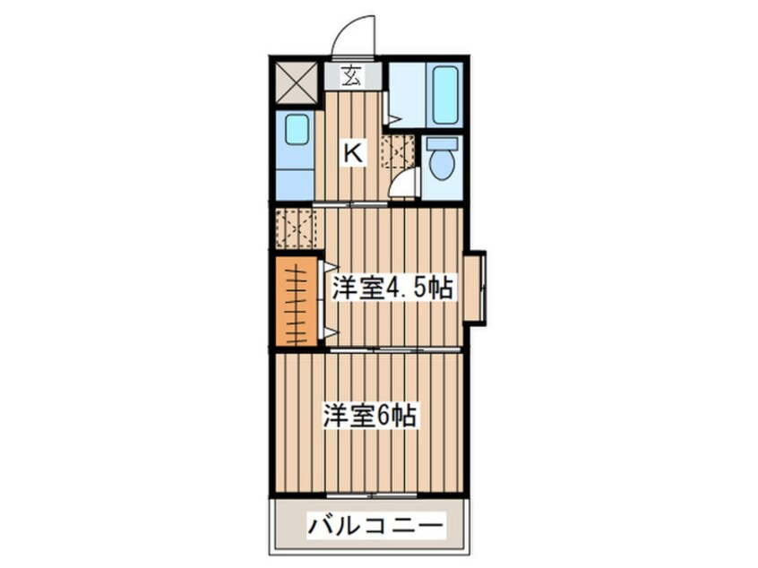 間取図 福住ソフィア