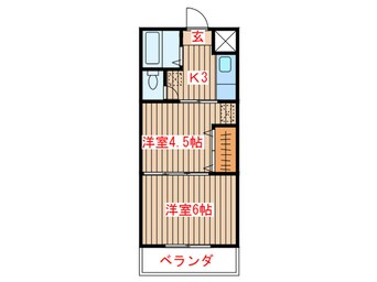 間取図 福住ソフィア