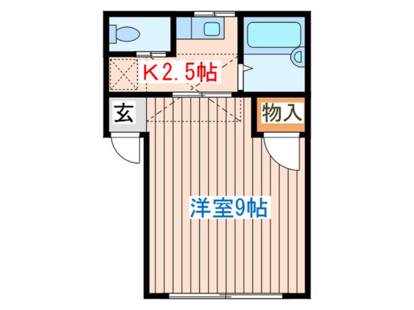 間取図 ラフォーレ泉