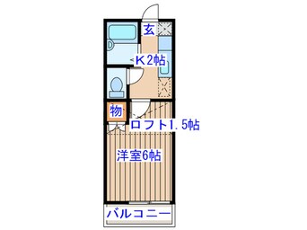 間取図 メゾン中城