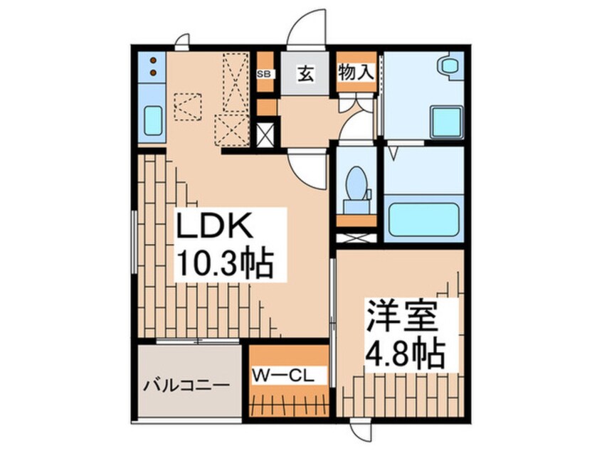 間取図 Horizon　Hills　利府