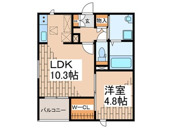 間取図 Horizon　Hills　利府